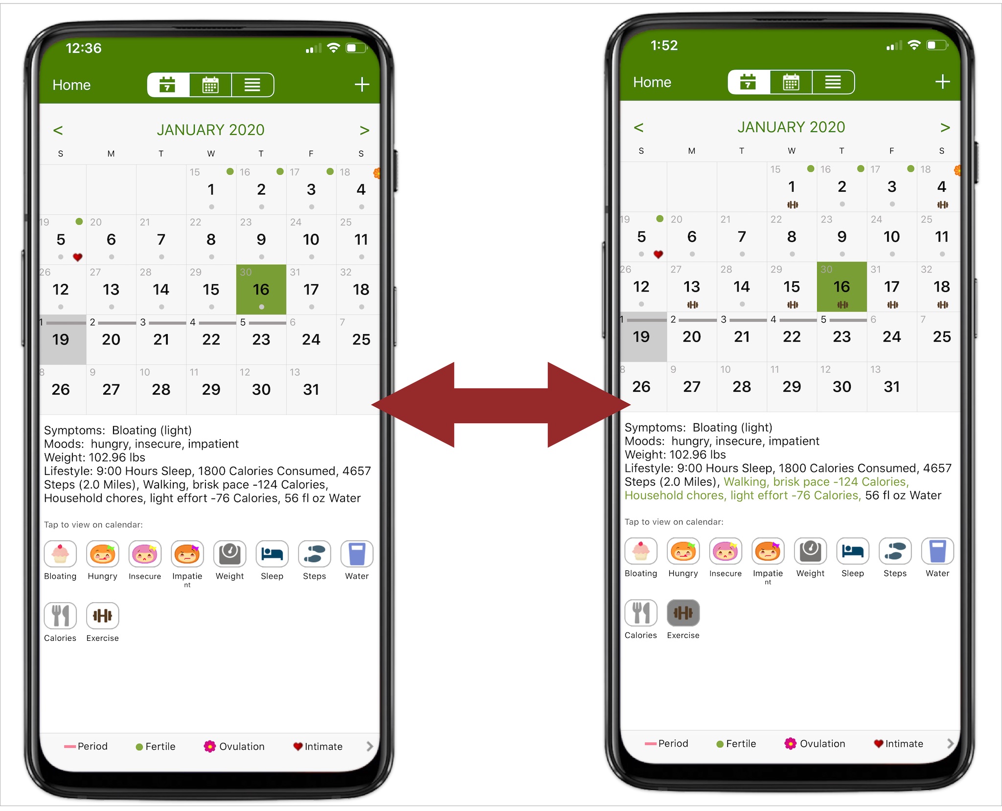 calendar charting – GP Apps
